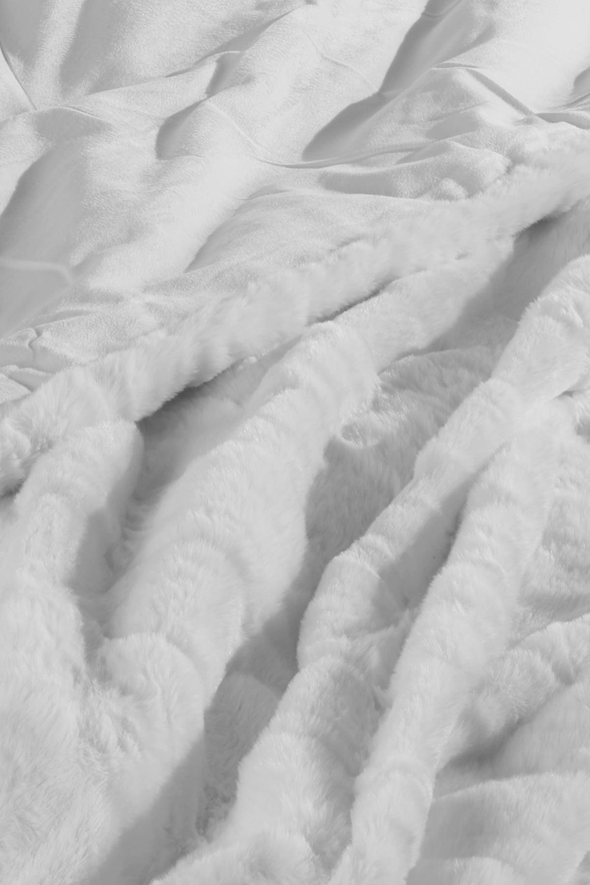 Comfort Çeyiz Seti Emma Çift Kişilik 6 Parça Beyaz - Elart Home