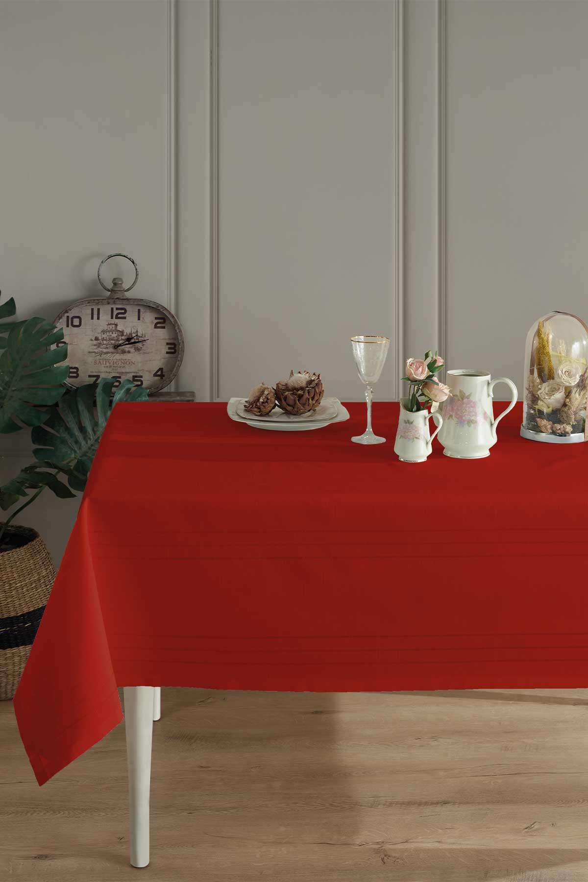 Masa Örtüsü Dertsiz Dream Kırmızı 160x220 CM - Elart Home