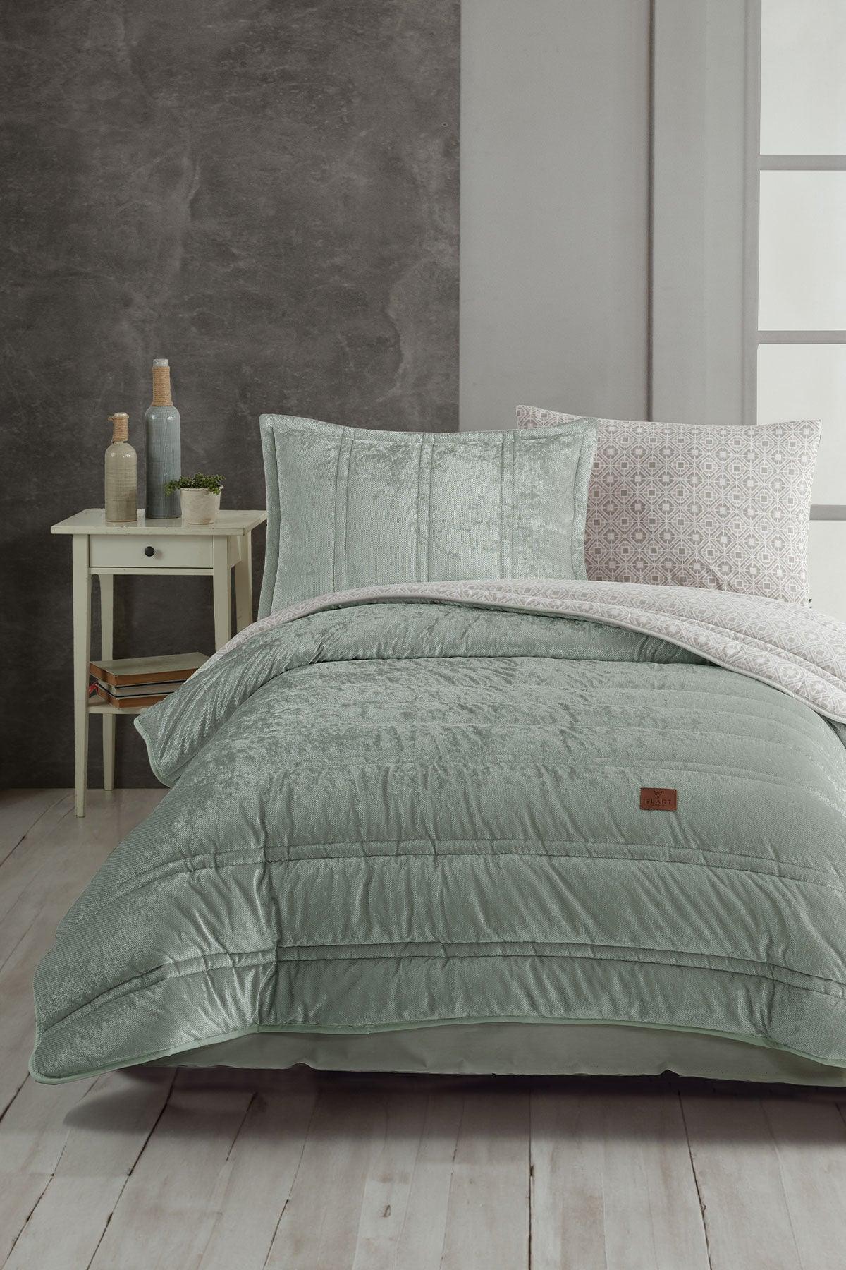 Fancy Comfort Set Modern Uyku Seti Tek Kişilik Adaçayı - Elart Home
