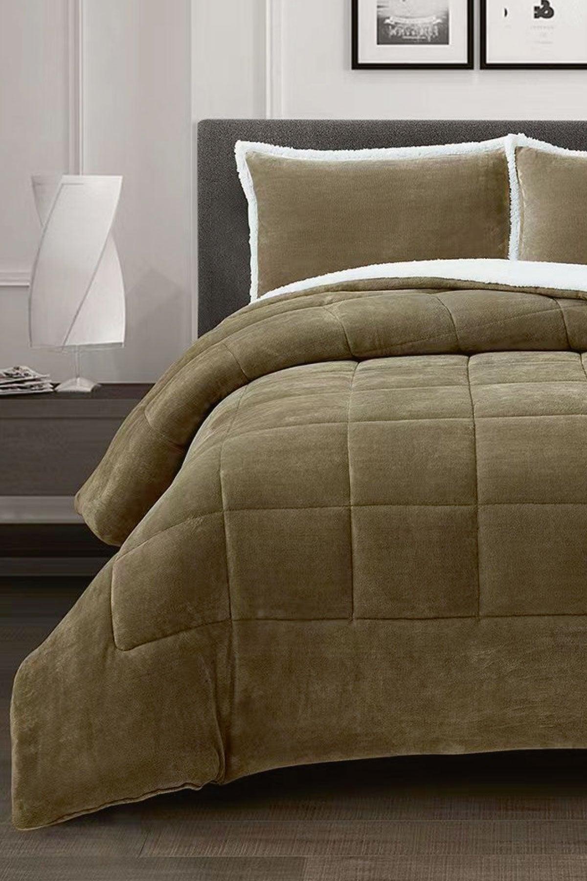 Harper Comfort Set Modern Uyku Seti Çift Kişilik Yeşil - Elart Home