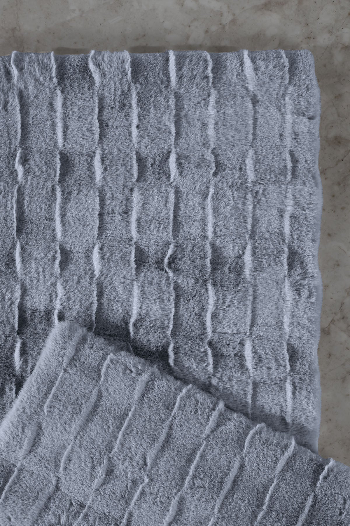 ELART Rita Paspas Takımı (60x100 cm) Gri