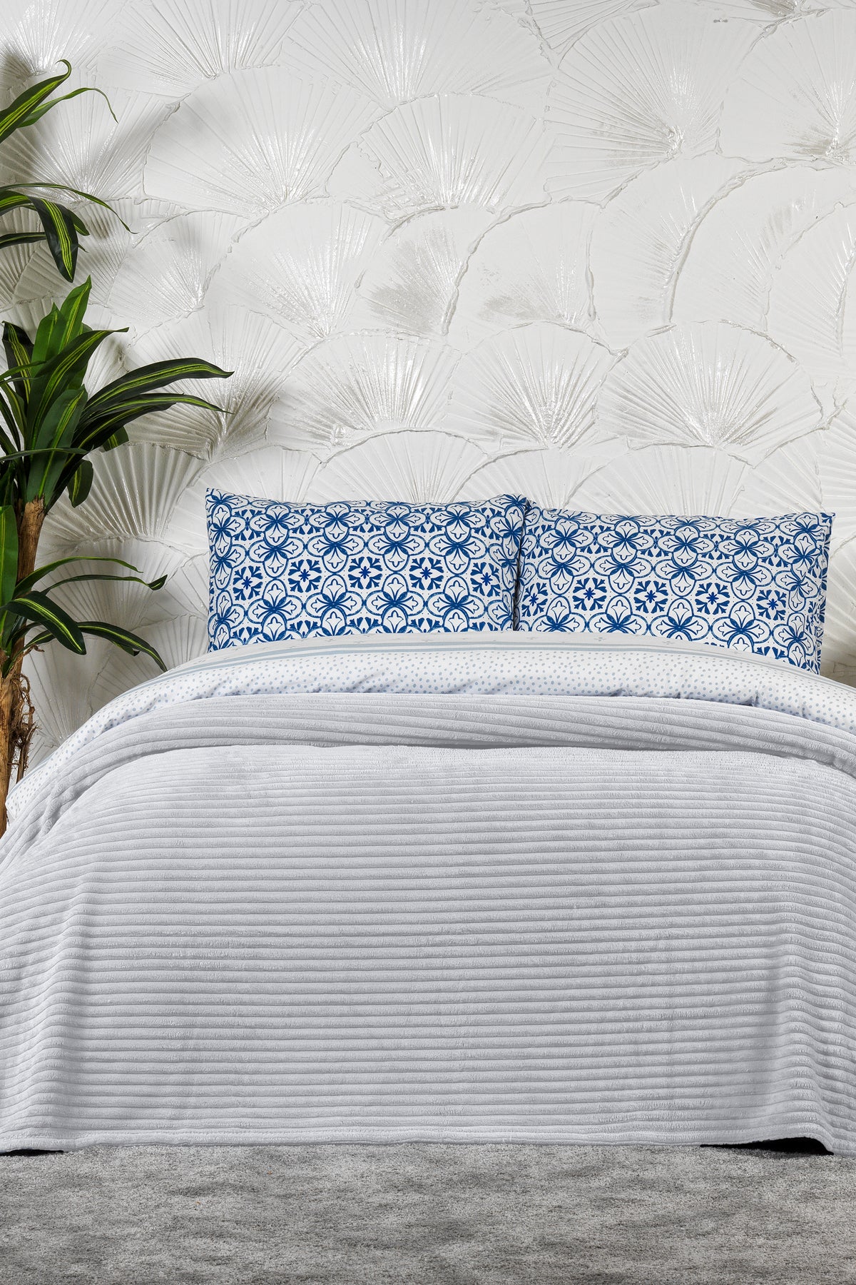 ELART Nora Çeyiz Paketi 50 Parça Gri