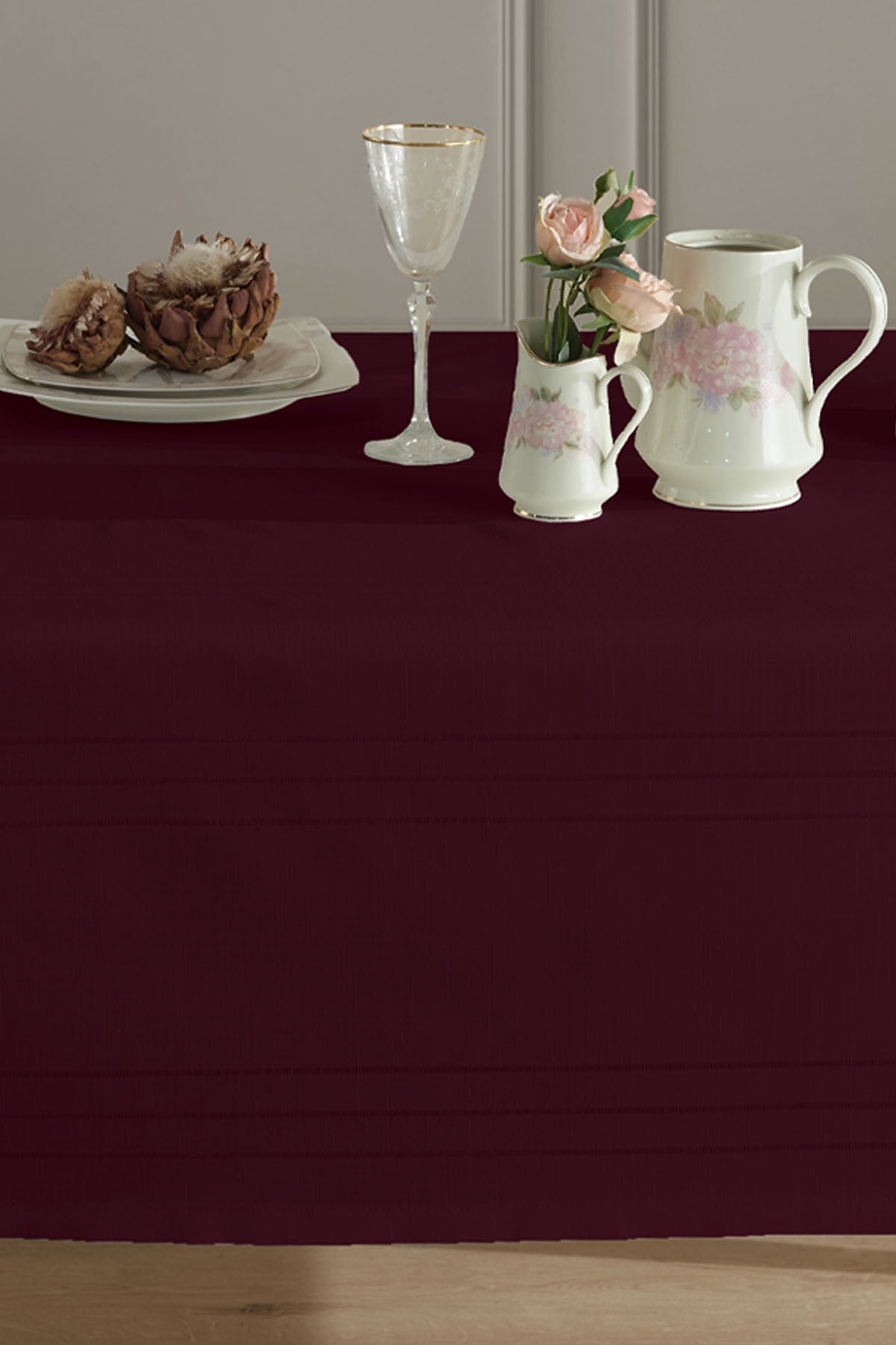 ELART Dream Masa Örtüsü Dertsiz (160x220 cm) Bordo