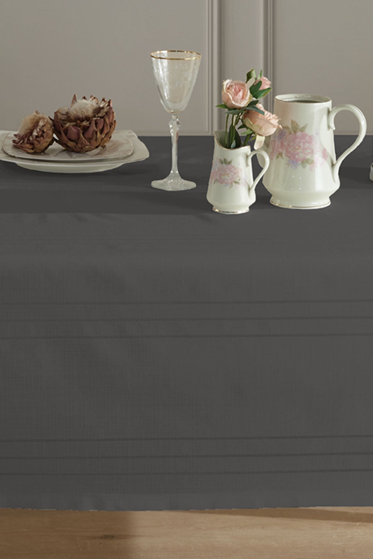 ELART Dream Masa Örtüsü Dertsiz (160x220 cm) Antrasit