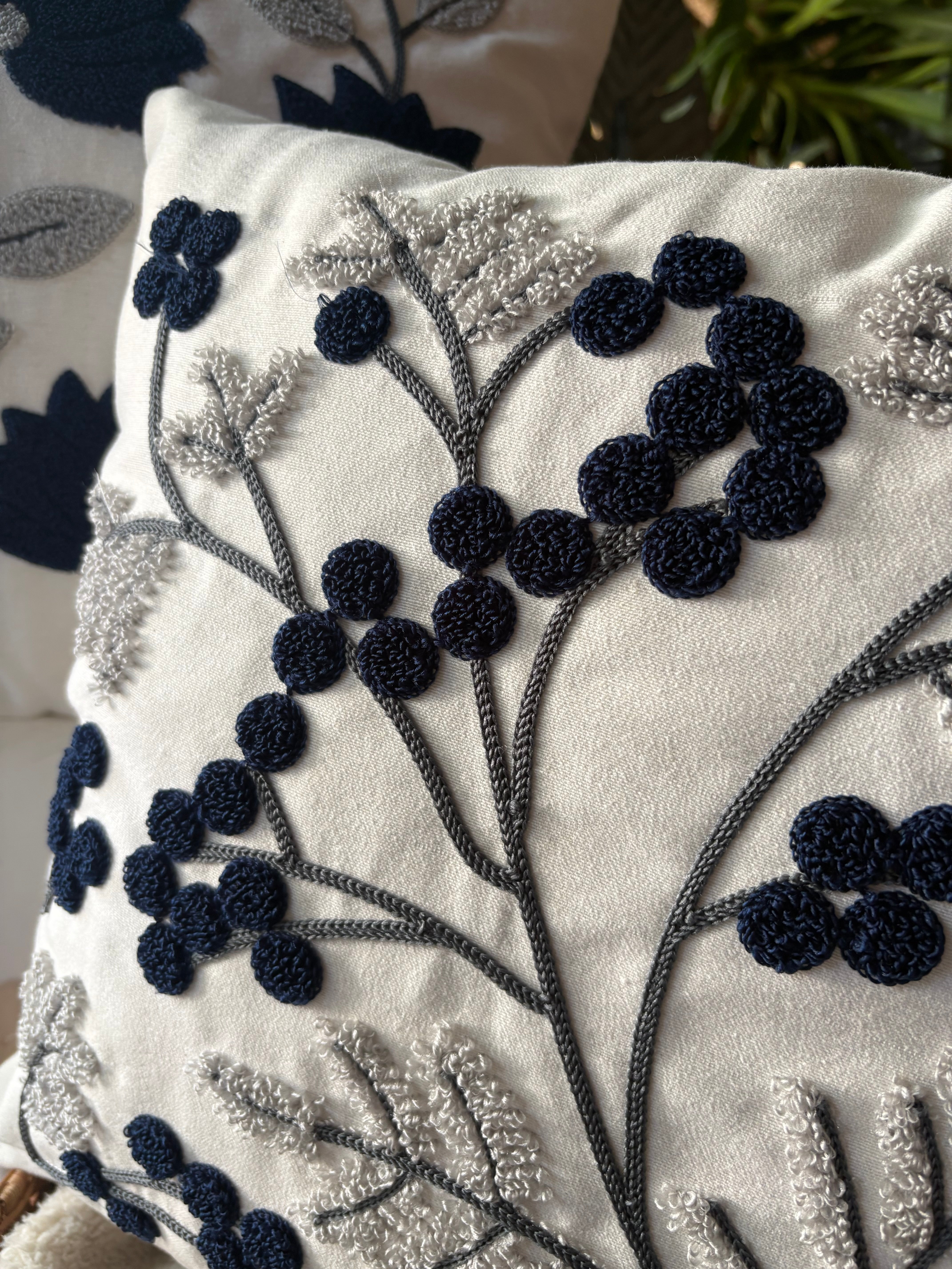 ELART Tomurcuk Kırlent Kılıfı 2 Adet (40x40 cm)