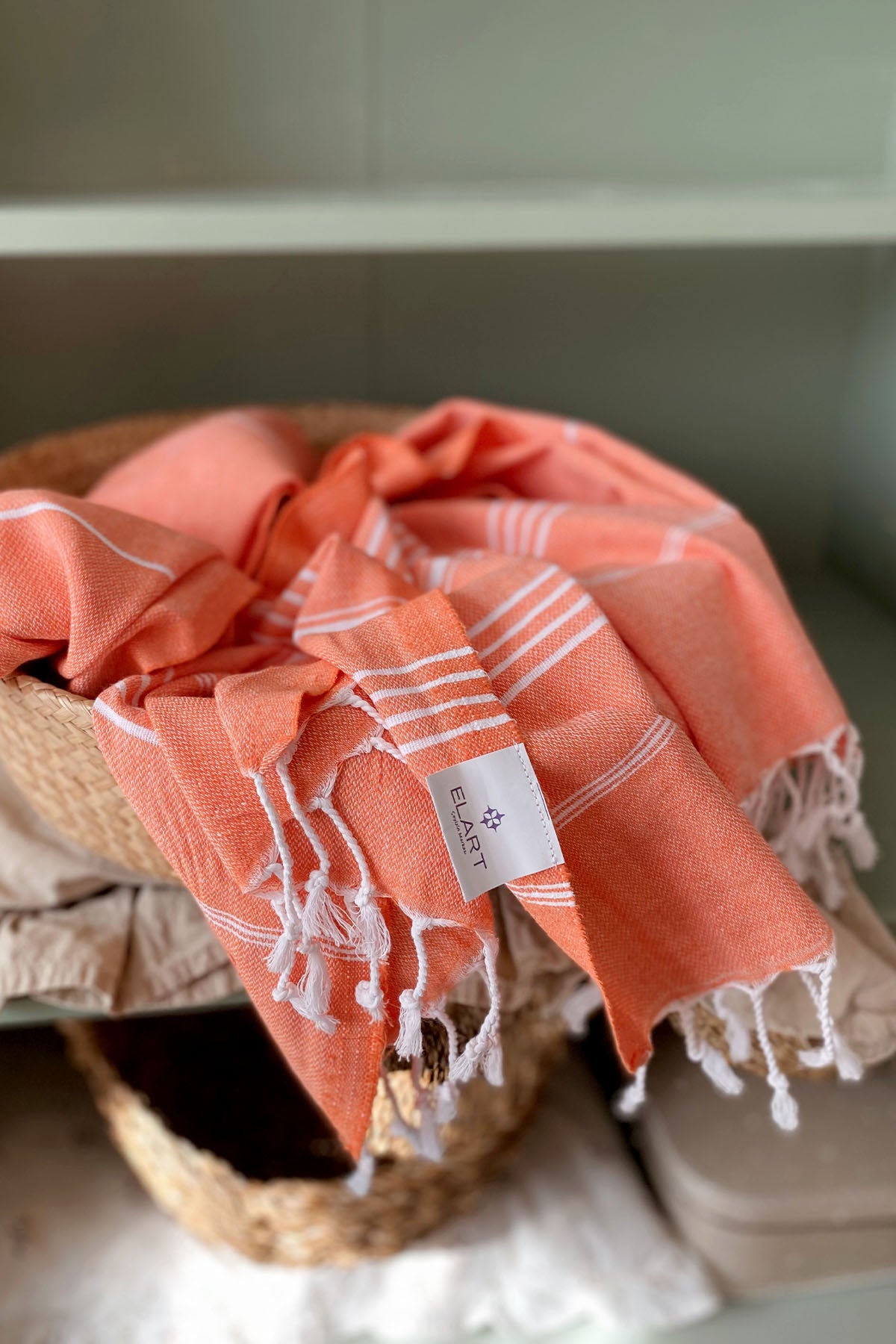 ELART Ocean Peştemal Havlu Tarçın (90x170 cm)