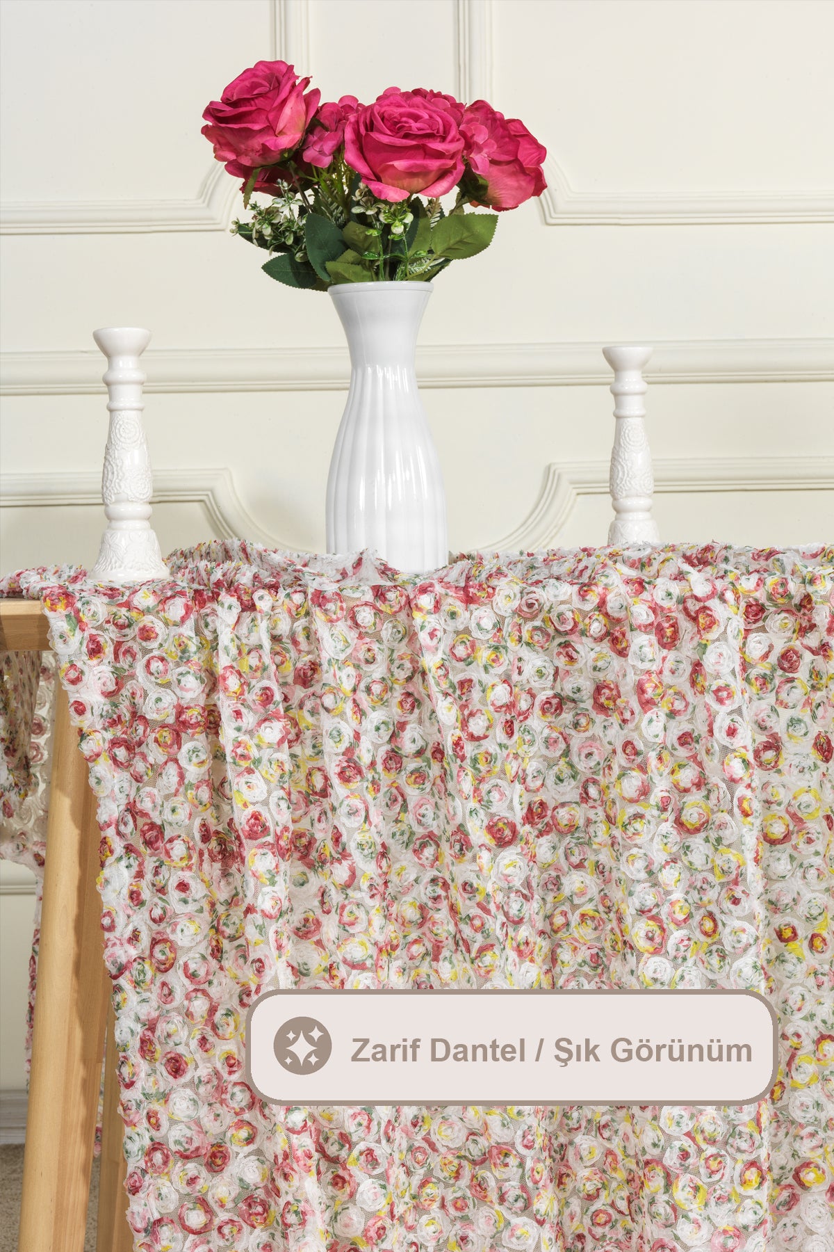 ELART Batik Masa Örtüsü 3 Boyutlu (120x210 cm)