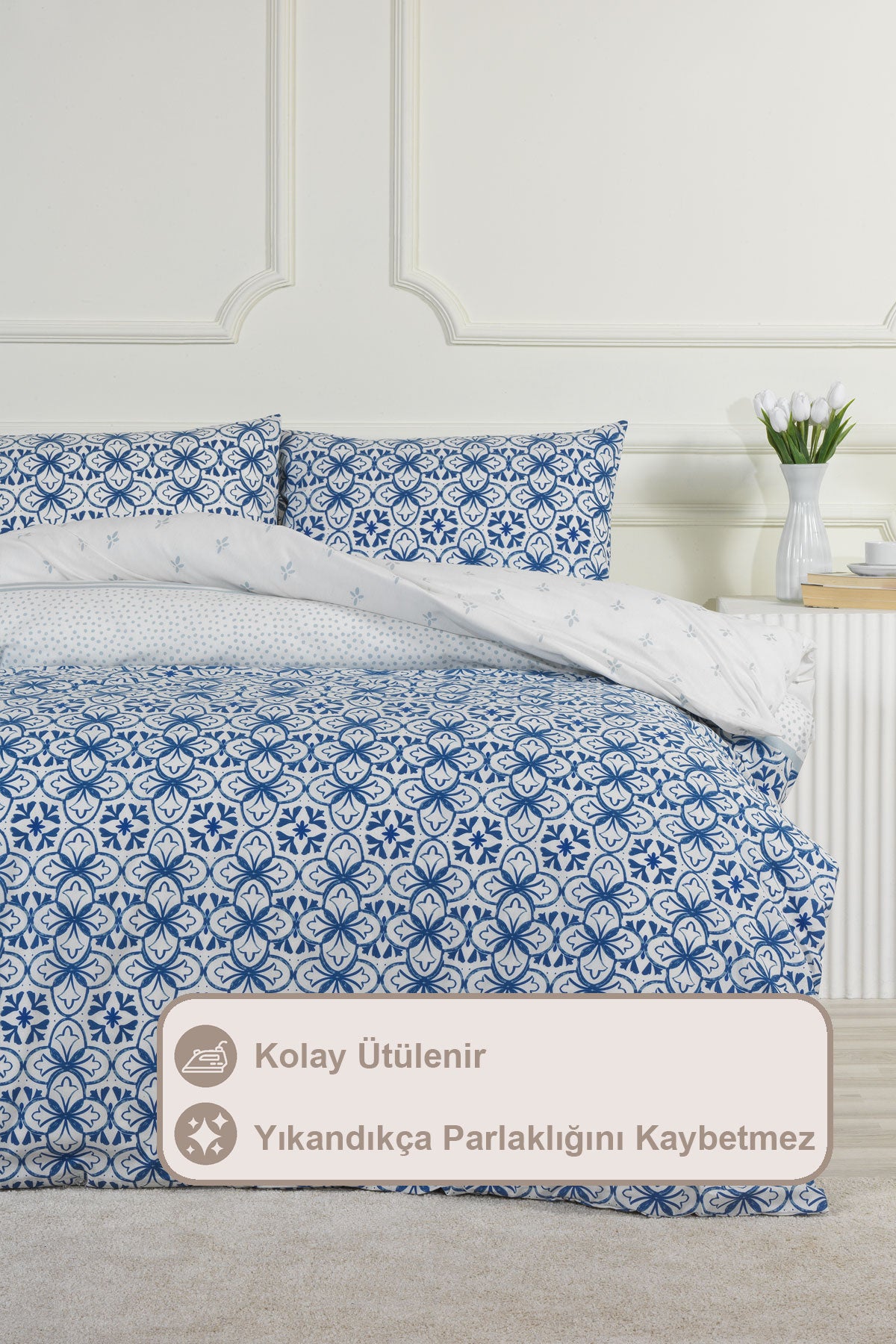 Lena Nevresimli Battaniye Seti Çift Kişilik