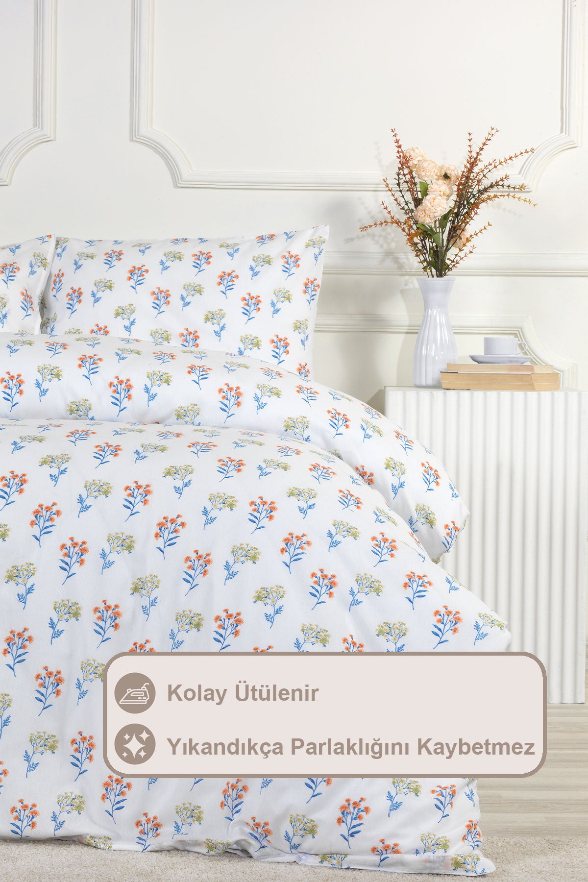 Caren Nevresimli Battaniye Seti Çift Kişilik