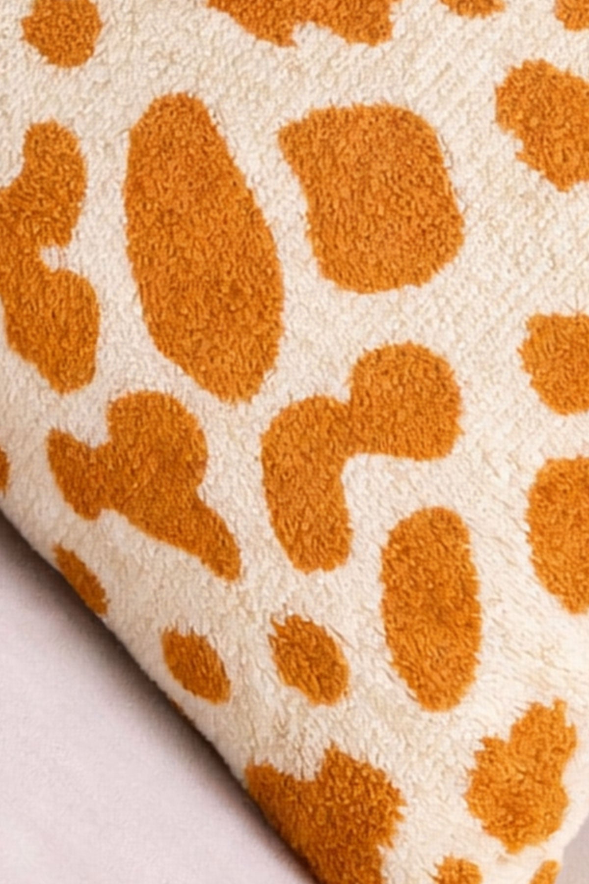 ELART Bloom Kırlent Kılıfı Jakar Desen Dekoratif (43x43 cm) Turuncu