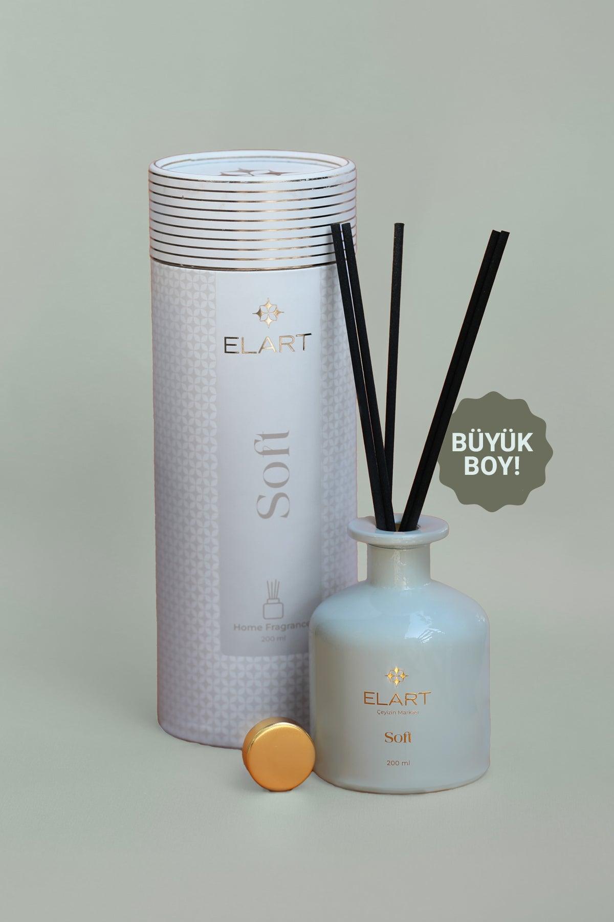ELART Çubuklu Bambu Oda Kokusu Soft 200 ml