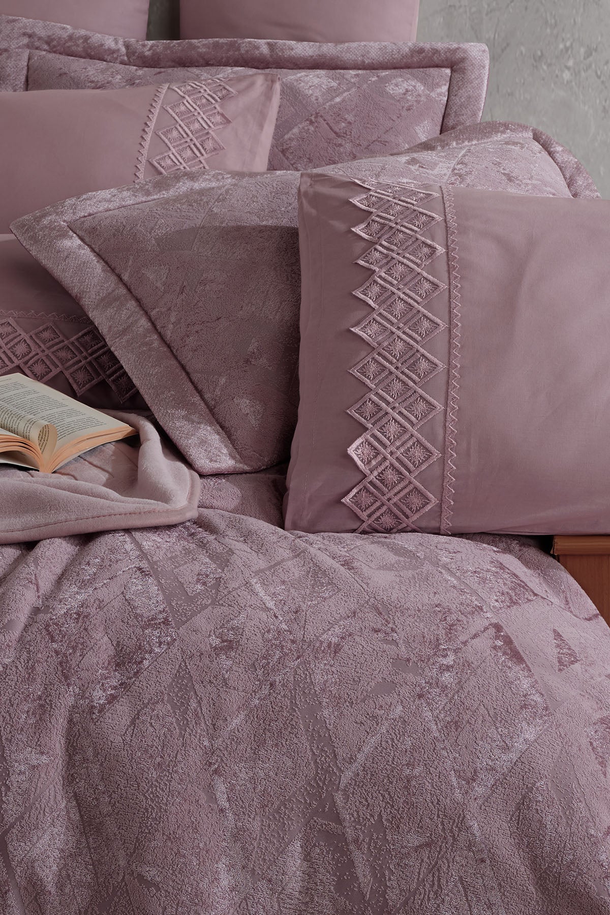 ELART Vanetta Çeyiz Paketi 10 Parça Gülkurusu