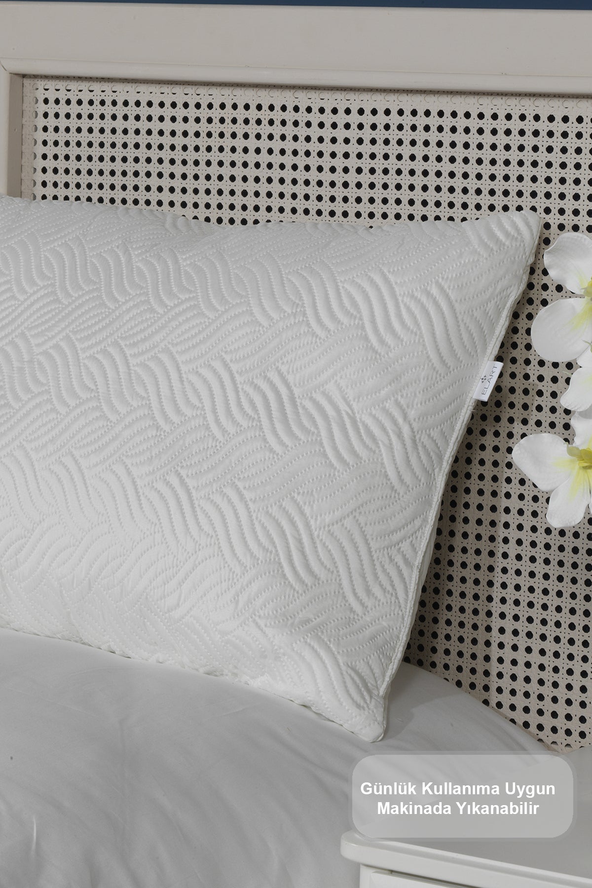 ELART Silikon Yastık Kapitoneli 900 Gram (50x70 cm)