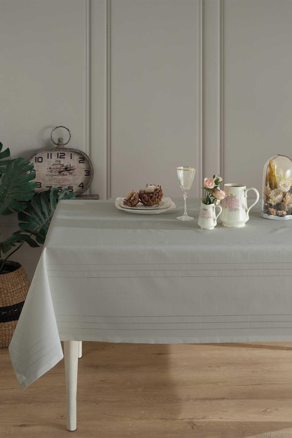 Masa Örtüsü Dertsiz Dream Gri 160x220 CM - Elart Home