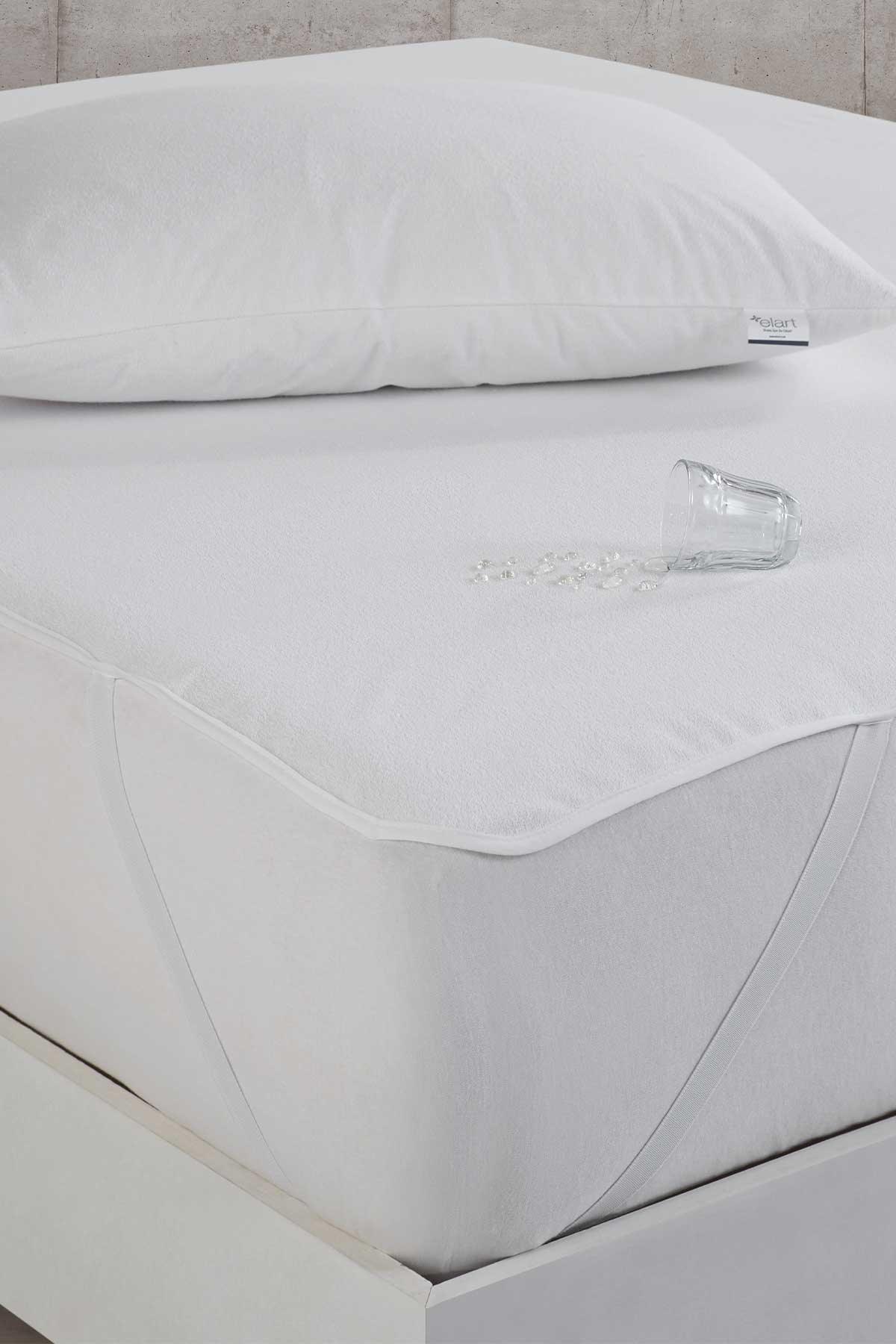 Su Sıvı Geçirmez Lastikli Alez (180x200cm) - Elart Home