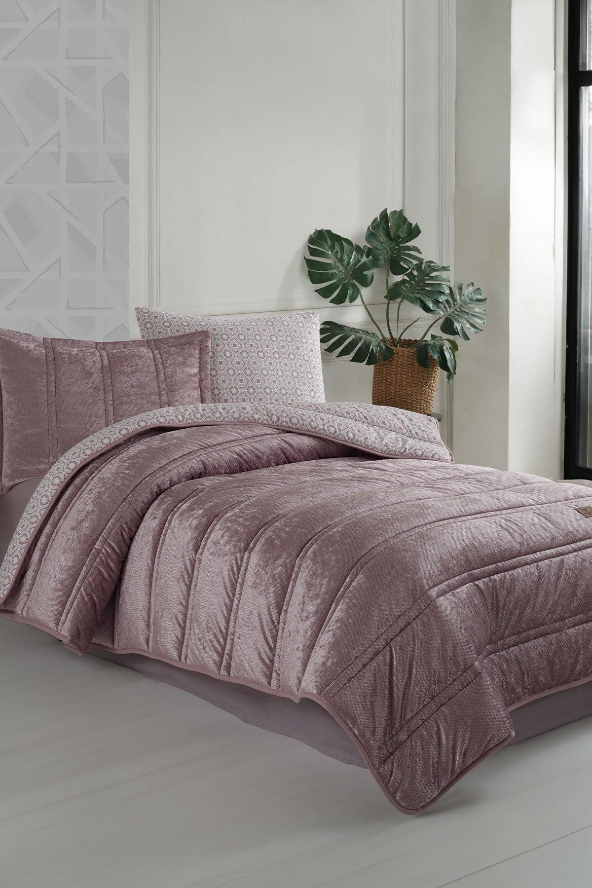 Fancy Comfort Set Modern Uyku Seti Tek Kişilik Gülkurusu - Elart Home