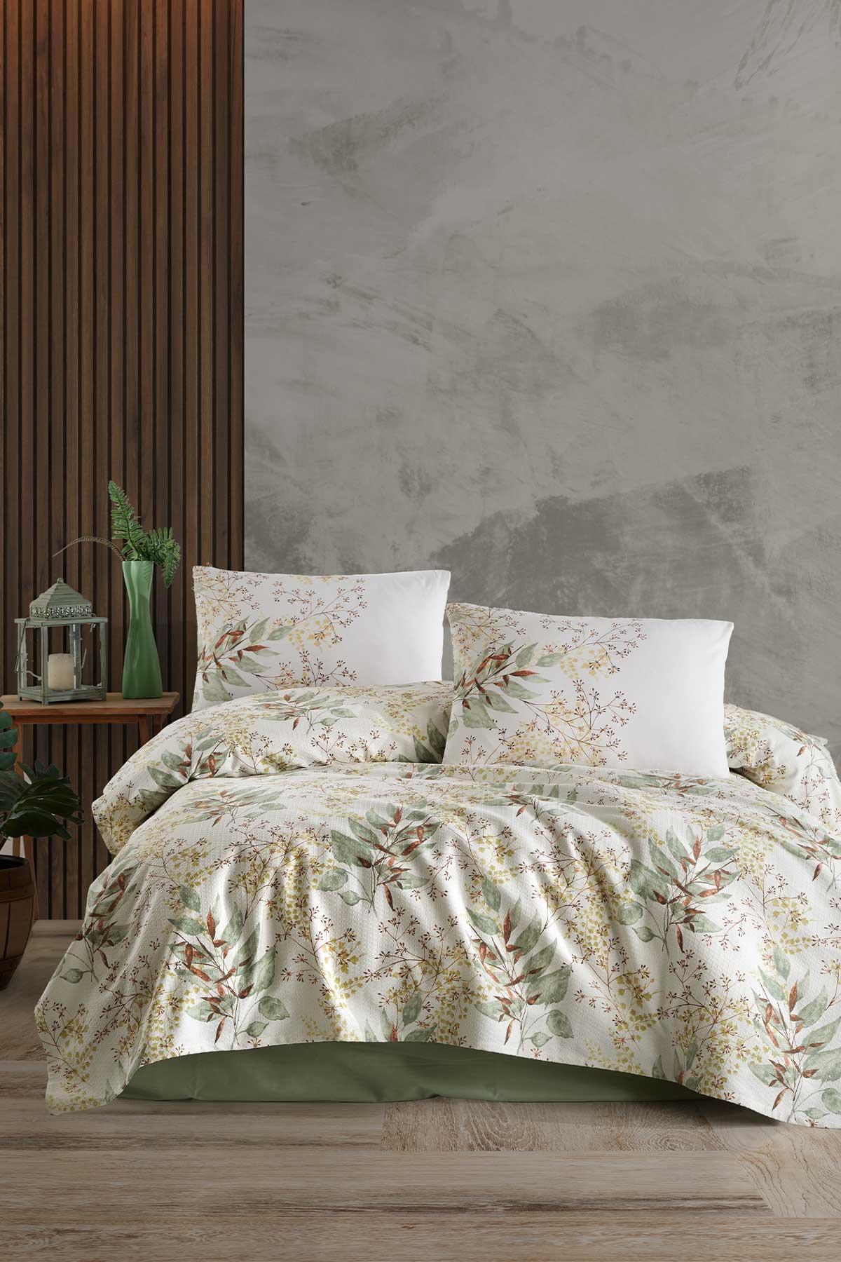 %100 Pamuk Pike Tek Kişilik Evony (160x220 cm) - Elart Home